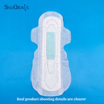 SnuGrace Ion Negativo Ultra delgado Mujer Sanitaria Servilletas 150MM-420MM longitud desechable