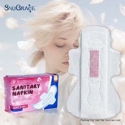 SnuGrace anti-fuga Bambú Carbón Negativo Ión Ultra Delgado Rápido Absorbente Papel higiénico de mujer transpirable