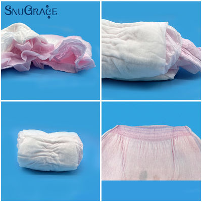 SAP Se puede añadir o restar según sea necesario Calzoncillos sanitarios desechables para chicas SnuGrace