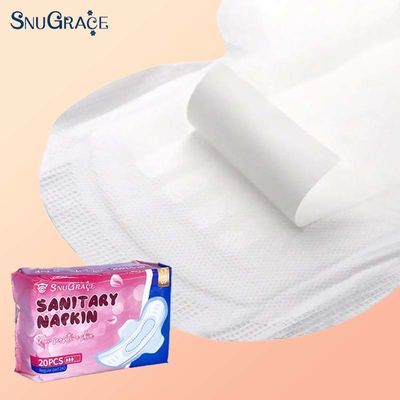 Última alerta de existencias SnuGrace Servilletas sanitarias con absorción rápida y modelo de núcleo azul