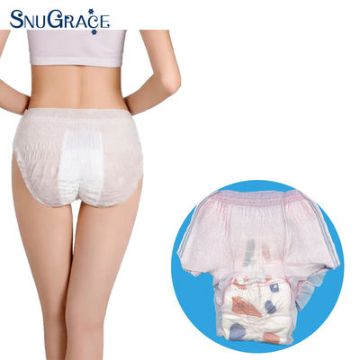 SnuGrace Pantalones Menstruales Mujeres Mejora Más Ligero Respirable y Anti-Fugas Laterales