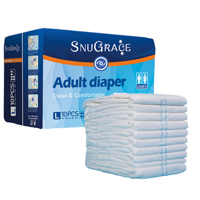 Pañal para adultos desechable suave, respirable y de alta absorción con certificado aprobado por EE.UU.