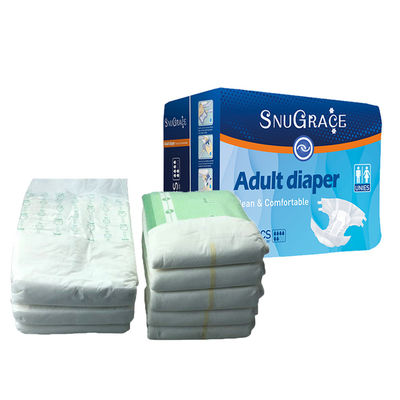 OEM ODM Acceptable Pañales para adultos super absorbentes de tejido plano para el hospital y el hogar