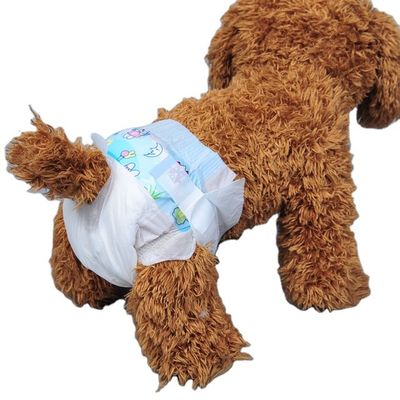 Pañales desechables asequibles para mascotas sin fugas y material de algodón sostenible para el hogar