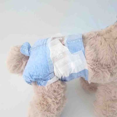 Pañales para perros de sexo femenino con indicador de humedad del canal de prevención de fugas 3D incluido