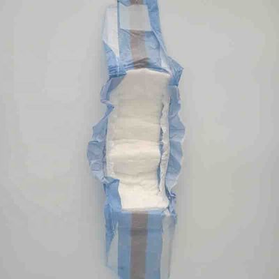 Pañal para perros de sexo masculino con una sábana superior de tejido no tejido suave e indicador de humedad ajustable incluido