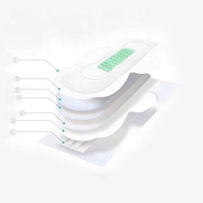 Chips de anión verde negativo Papel higiénico de algodón desechable saludable para mujeres en 2023