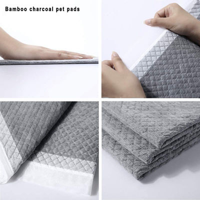 Accesorios de orina para mascotas de fibra de carbono bambú carbón 22X22 30X36 36X36 23X30 para el entrenamiento de cachorros