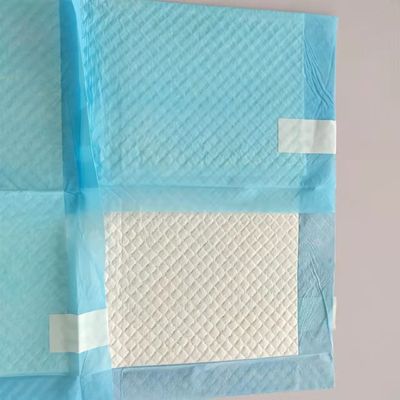 60x60cm Reutilizable Bajo Pad Cuidado del bebé Bajo Pad con cinta adhesiva y tejido sanitario