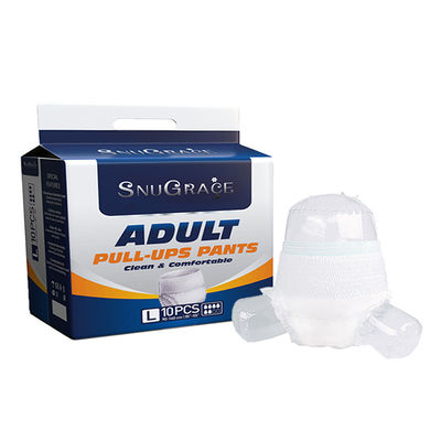 Pañales desechables certificados OHSAS18001 para hombres y mujeres de absorción suave respirable