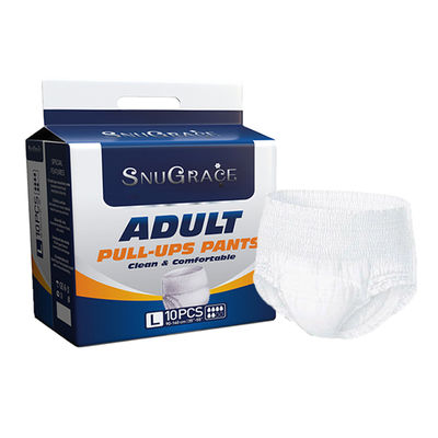 Canal de prevención de filtraciones 3D anti-filtración de adultos japoneses que se ponen pantalones de pañal por la noche