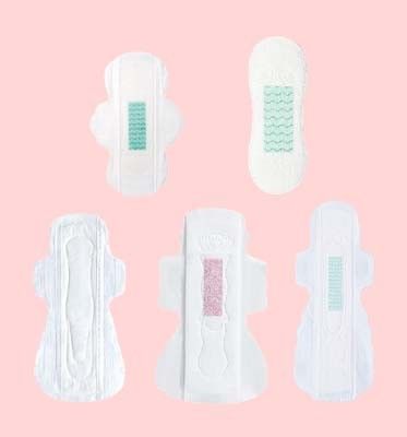 Pantalón sanitario Lady Anion de 270 mm, sanitario natural, con toallas para el período