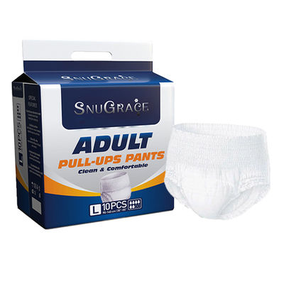 Pañal para adultos de tejido simple para necesidades menstruales y cuidado de la incontinencia en XXL