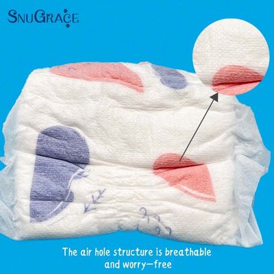 Pañales para mujeres con almohadilla menstruala desechable Respirable y se seca rápidamente