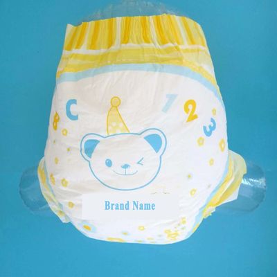 Pañales de plástico de tamaño adulto de gran espesor para bebés con impresión y superabsorción para ABDL