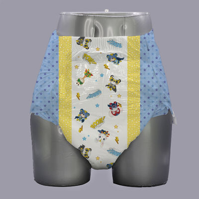 Primera clase SAP ABDL Pañal Ultra Super absorción gruesa y impresión personalizada linda