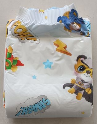 Primera clase SAP ABDL Pañal Ultra Super absorción gruesa y impresión personalizada linda