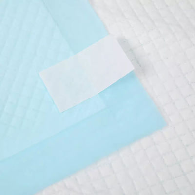 Película de PE Tejido respiratorio de hospital almohadillas para bebés de un solo uso almohadillas para adultos 60 x 90