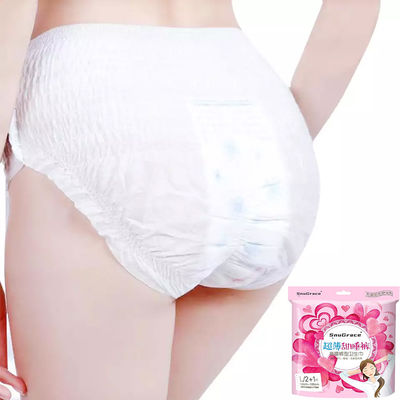 Muestras ofrecidas gratuitamente Brinquillos higiénicos lindos para mujeres ventaja superficie seca y respirable