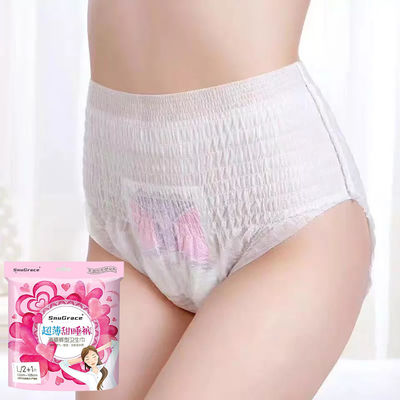 Pulpa de pelusa SAP Mujer Niña Mujeres Ropa interior de período Resumen para la noche Tejido no tejido