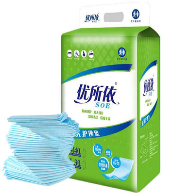 Bebé adulto suave respirable incontinencia lactancia bajo almohadilla colchoneta desechable absorbente