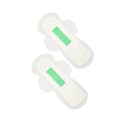 Cuidado súper suave de higiene femenina almohadillas sanitarias con chip de anión hechas de algodón orgánico