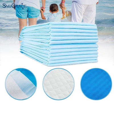 SnuGrace Underpad desechable 23X36 para adultos Antidespido 3D Canal de prevención de fugas