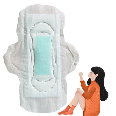 Estilo alado desechable OEM Mujeres almohadillas sanitarias femeninas Servilletas Anión Toallas sanitarias