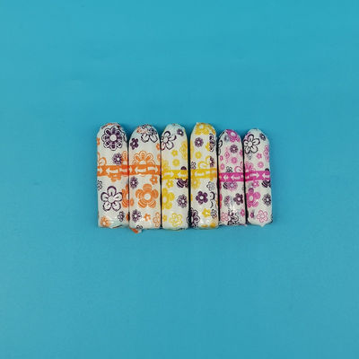 Función de limpieza Tampones de algodón orgánico para las necesidades menstruales de las mujeres