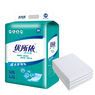 Certificados ISO9001/ISO14001/OHSAS18001 BV Super absorbentes almohadillas de cama desechables para adultos