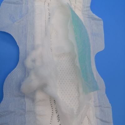 Mujeres de alta absorción almohadillas para la noche de algodón ultra delgado Mujeres pañuelo sanitario