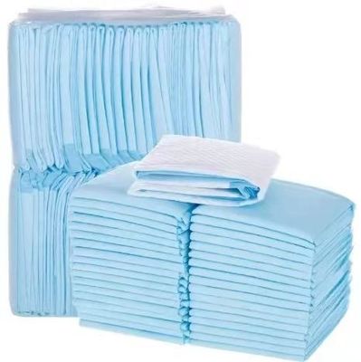 Pads de cama desechables para incontinencia personalizados con alta absorción y hoja trasera de película de PE