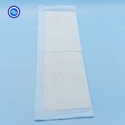Pads de cama desechables para incontinencia personalizados con alta absorción y hoja trasera de película de PE