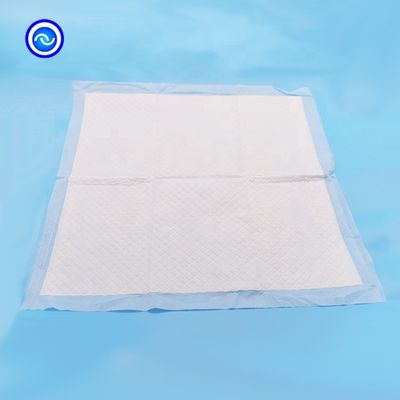 Pads de cama desechables para incontinencia personalizados con alta absorción y hoja trasera de película de PE