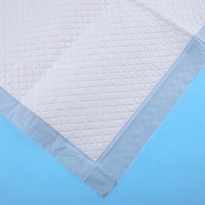 Pads de cama desechables para incontinencia personalizados con alta absorción y hoja trasera de película de PE