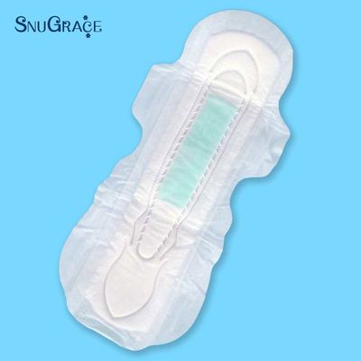 Acolchaderas higiénicas 100% de algodón con superabsorción de aniones Acolchaderas suaves y transpirables para mujeres para el día