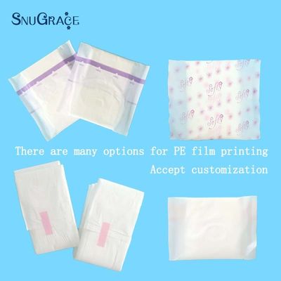 Acolchaderas higiénicas 100% de algodón con superabsorción de aniones Acolchaderas suaves y transpirables para mujeres para el día