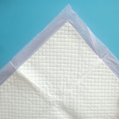 Capa superior de tejido no tejido suave almohadilla médica desechable para cama SAP capa 5 capas