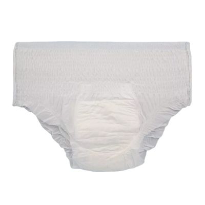 Alta absorción de las mujeres que se ponen pañales para el período menstrual