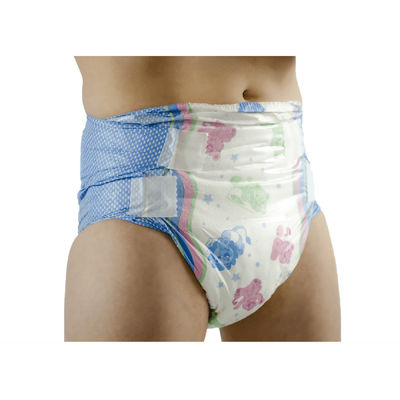Pañal de incontinencia desechable para adultos unisex ultra suave con canal de prevención de fugas 3D