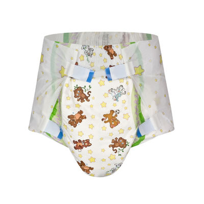 Pañal de incontinencia desechable para adultos unisex ultra suave con canal de prevención de fugas 3D