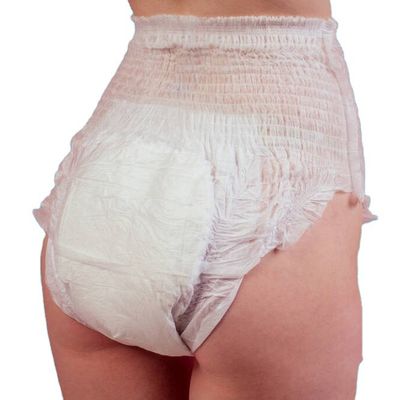 Baju de incontinencia postparto desechable de algodón súper absorbente y discreto