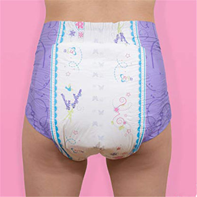 6000ml de absorción pañal desechable para adultos con impresión sexy y color personalizado