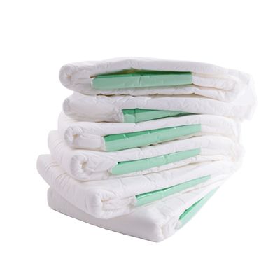 Pañal para adultos con alta absorción de incontinencia en material blanco con Japón SAP