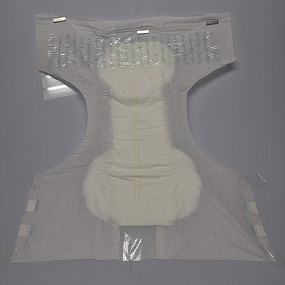 Pantalones de pañales para adultos desechables ajustables con material de algodón absorbente ultra grueso