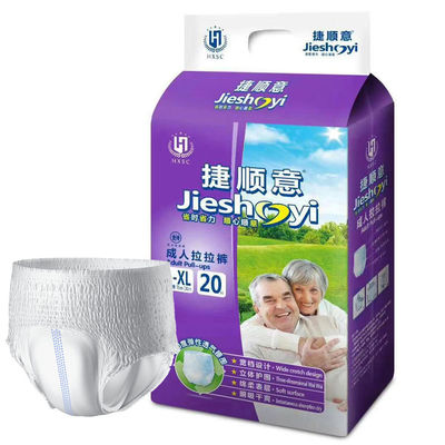 Pantalones de control de la vejiga para mujeres de hoja superior de tejido no tejido blando