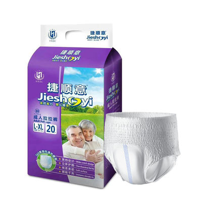 Proporciona pantalones de pañales desechables para adultos mayores de alta absorción para servicios OEM ODM