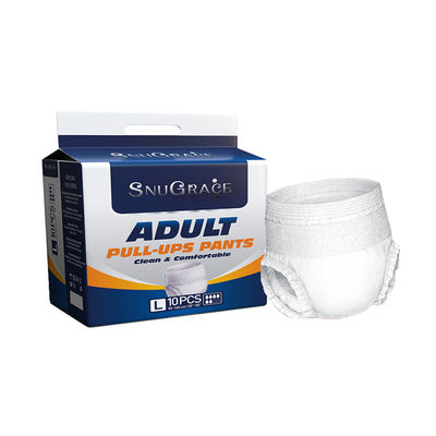 Super alta absorción Adultos desechables Pull Up pañales abiertos en el lado con personalizado privado