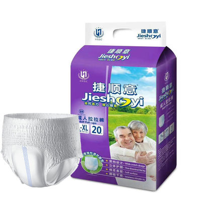 Pantalones para adultos unisex de alta absorción pañal con sábana superior de tejido no tejido suave