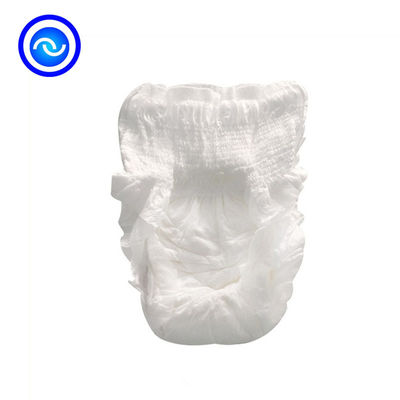 Productos para la incontinencia con impresión blanca, pañal de tirón para adultos tamaño XL 1000 ml con pulpa de flujo